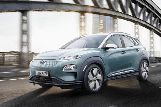 현대자동차 코나 일렉트릭. <현대자동차 제공>